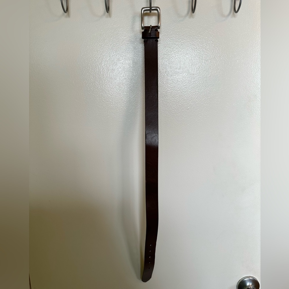 Brown Leather Belt